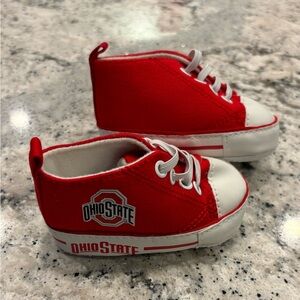 Ohio State Baby Shoes 0-6M
